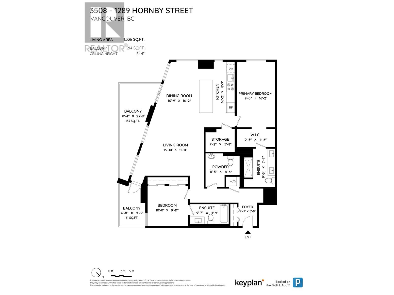 Listing Picture 31 of 31 : 3508 1289 HORNBY STREET, Vancouver / 溫哥華 - 魯藝地產 Yvonne Lu Group - MLS Medallion Club Member