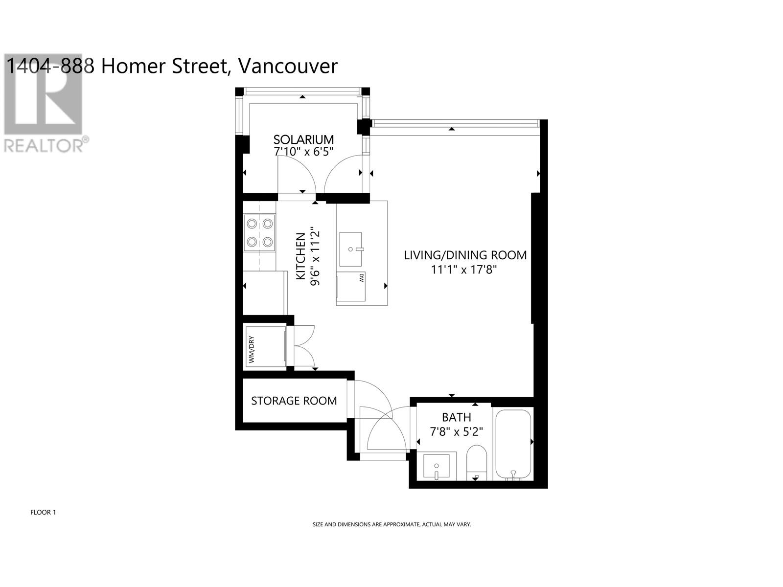 1404 888 Homer Street, Vancouver, British Columbia  V6B 0H7 - Photo 16 - R2935319