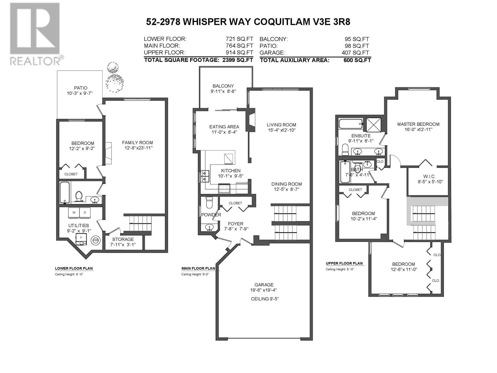 52 2978 Whisper Way, Coquitlam, British Columbia  V3E 3R8 - Photo 3 - R2946849