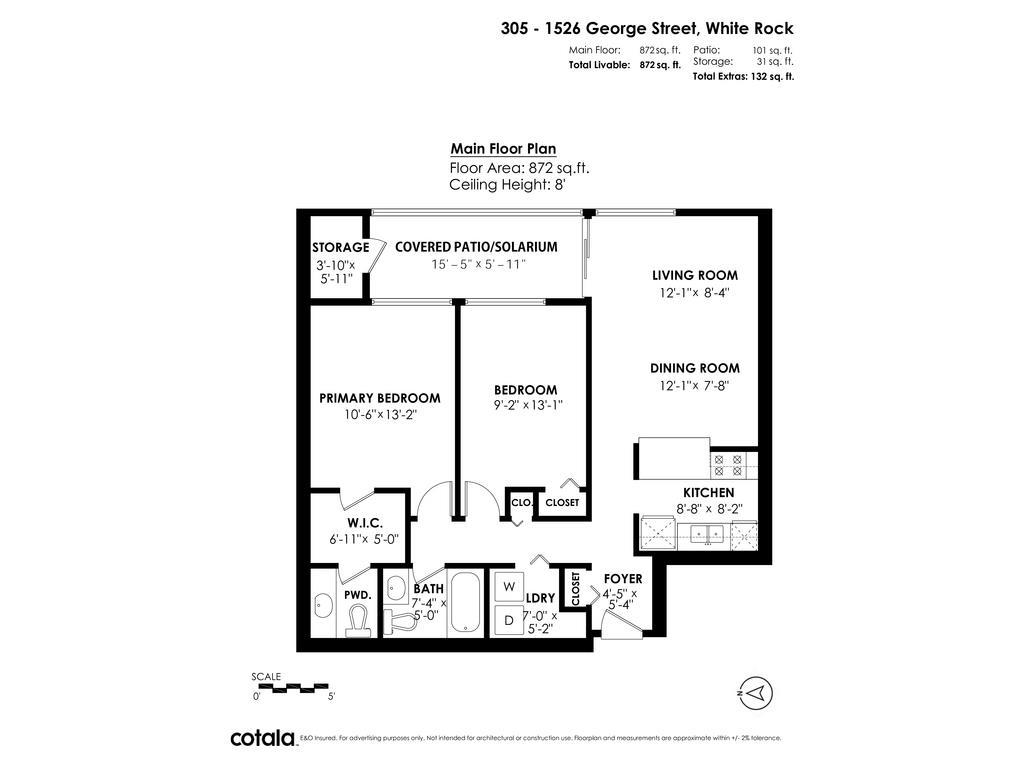 305 1526 George Street, White Rock, British Columbia  V4B 4A5 - Photo 3 - R2926792