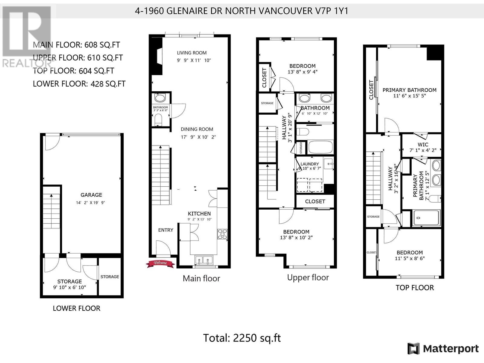 4 1960 Glenaire Drive, Vancouver, British Columbia  V7P 1Y1 - Photo 2 - R2946922