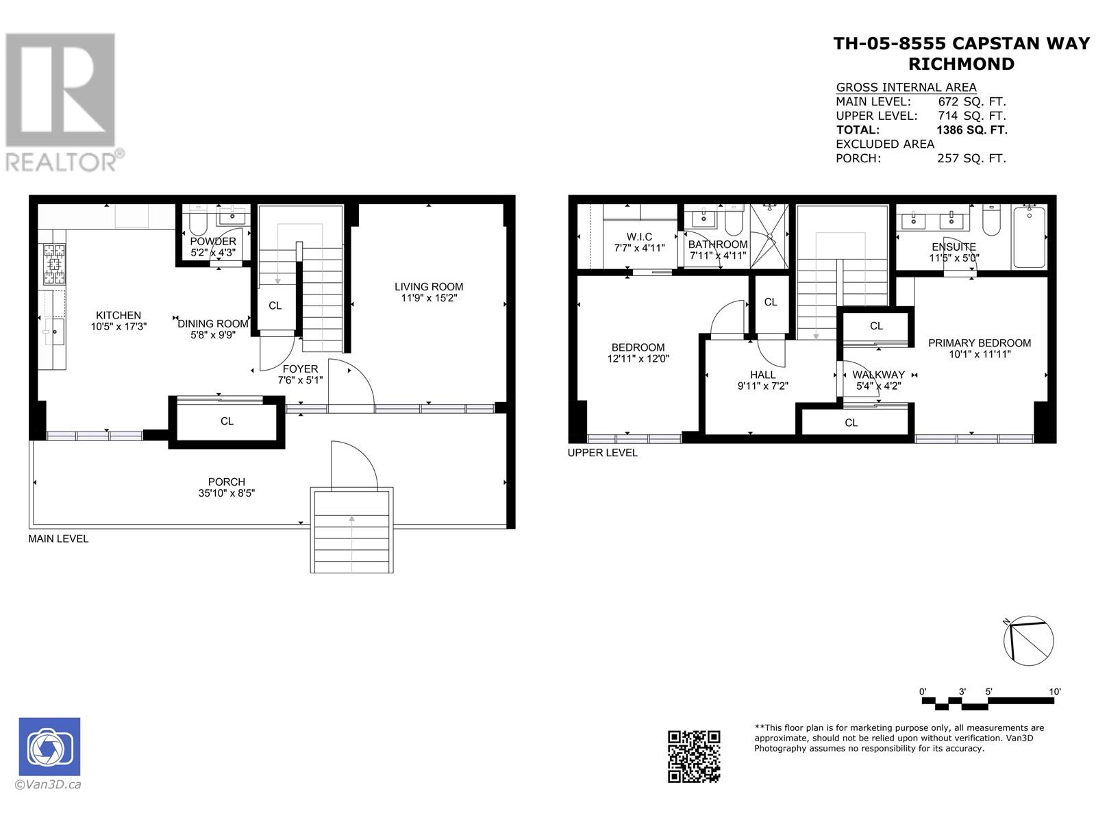 Th-05 8555 Capstan Way, Richmond, British Columbia V6X 0W1 - Photo 40 - R2945344