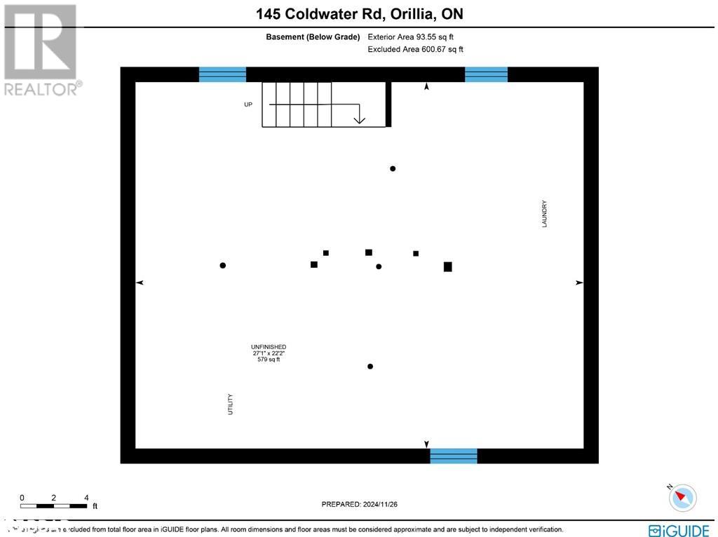 145 Coldwater Road, Orillia, Ontario  L3V 3L7 - Photo 15 - 40681393