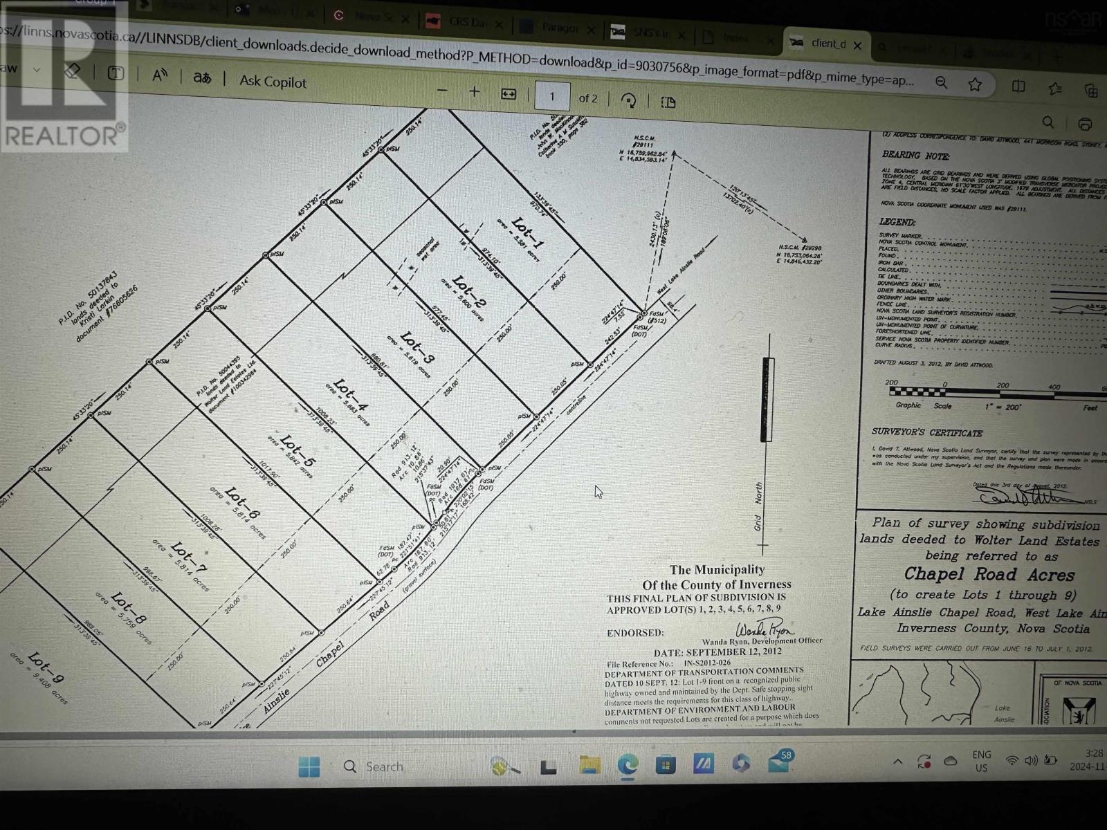 Chapel Road, West Lake Ainslie, Nova Scotia  B0E 3M0 - Photo 1 - 202426942