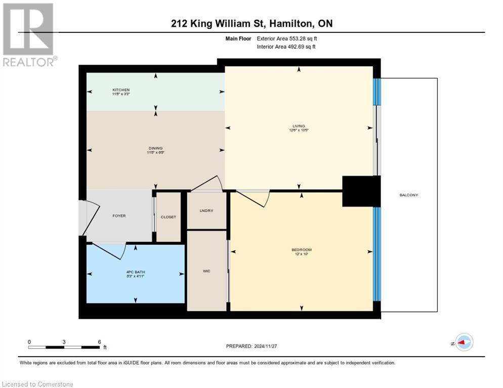 212 King William Street E Unit# 1208, Hamilton, Ontario  L8N 1B5 - Photo 40 - 40681904