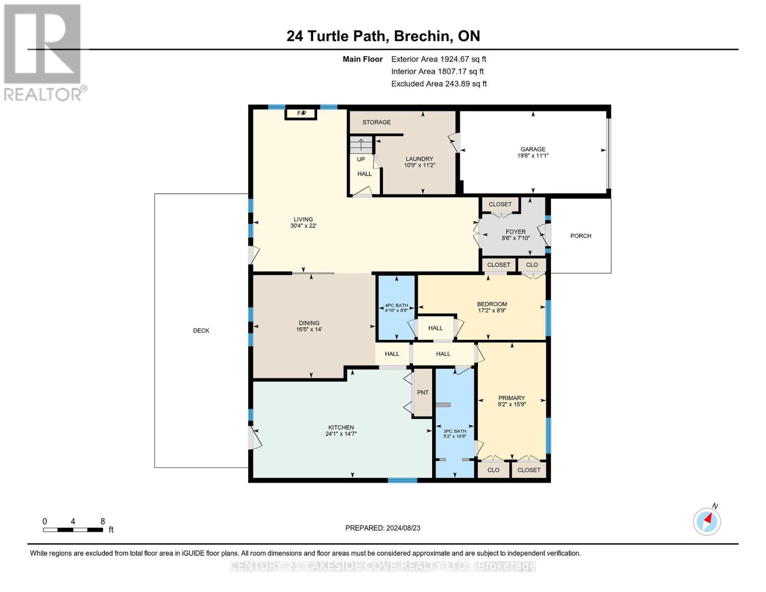 24 Turtle Path, Ramara (Brechin), Ontario  L0K 1B0 - Photo 33 - S11822509