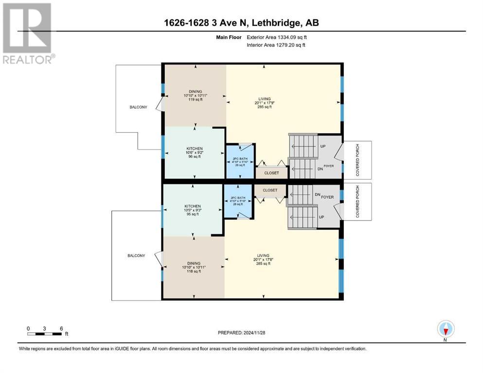 1626 & 1628 3 Avenue N, Lethbridge, Alberta  T1H 0J8 - Photo 49 - A2181091