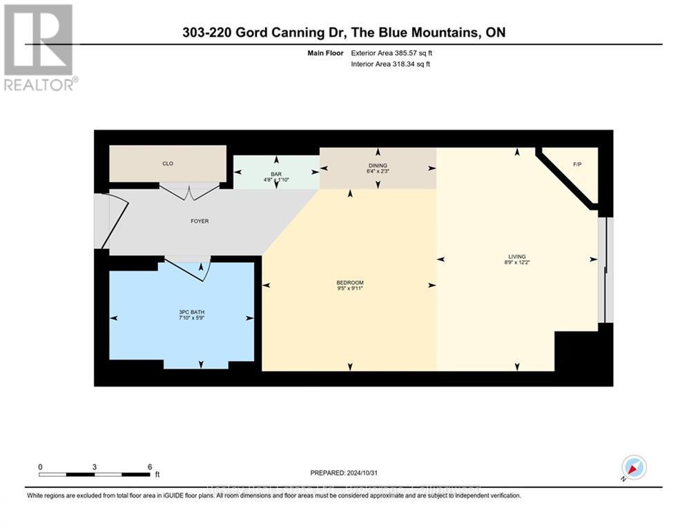 303 - 220 Gord Canning Drive, Blue Mountains, Ontario  L9Y 1C2 - Photo 17 - X10438410