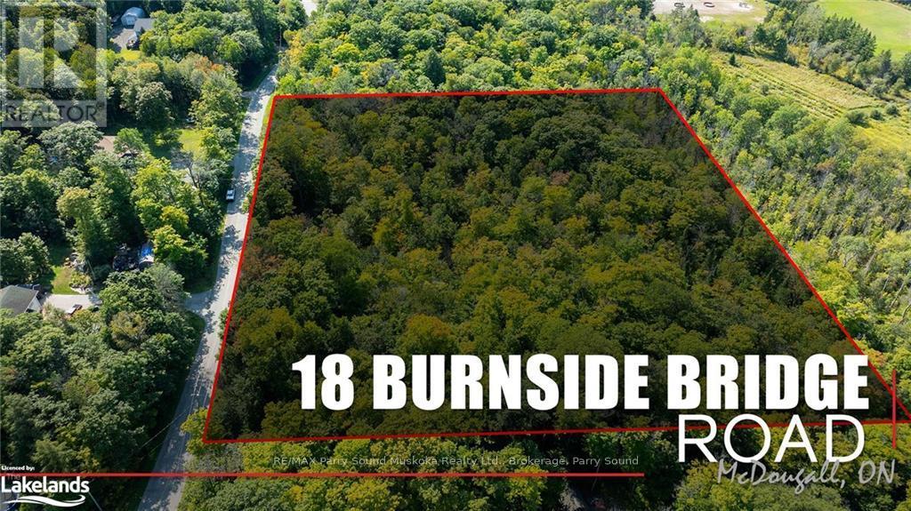 18 BURNSIDE BRIDGE ROAD, McDougall, Ontario