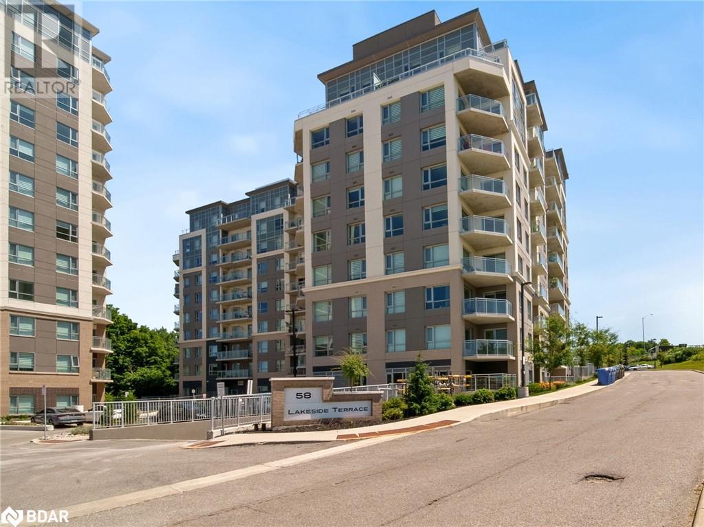 58 LAKESIDE Terrace Unit# 702, Barrie, Ontario