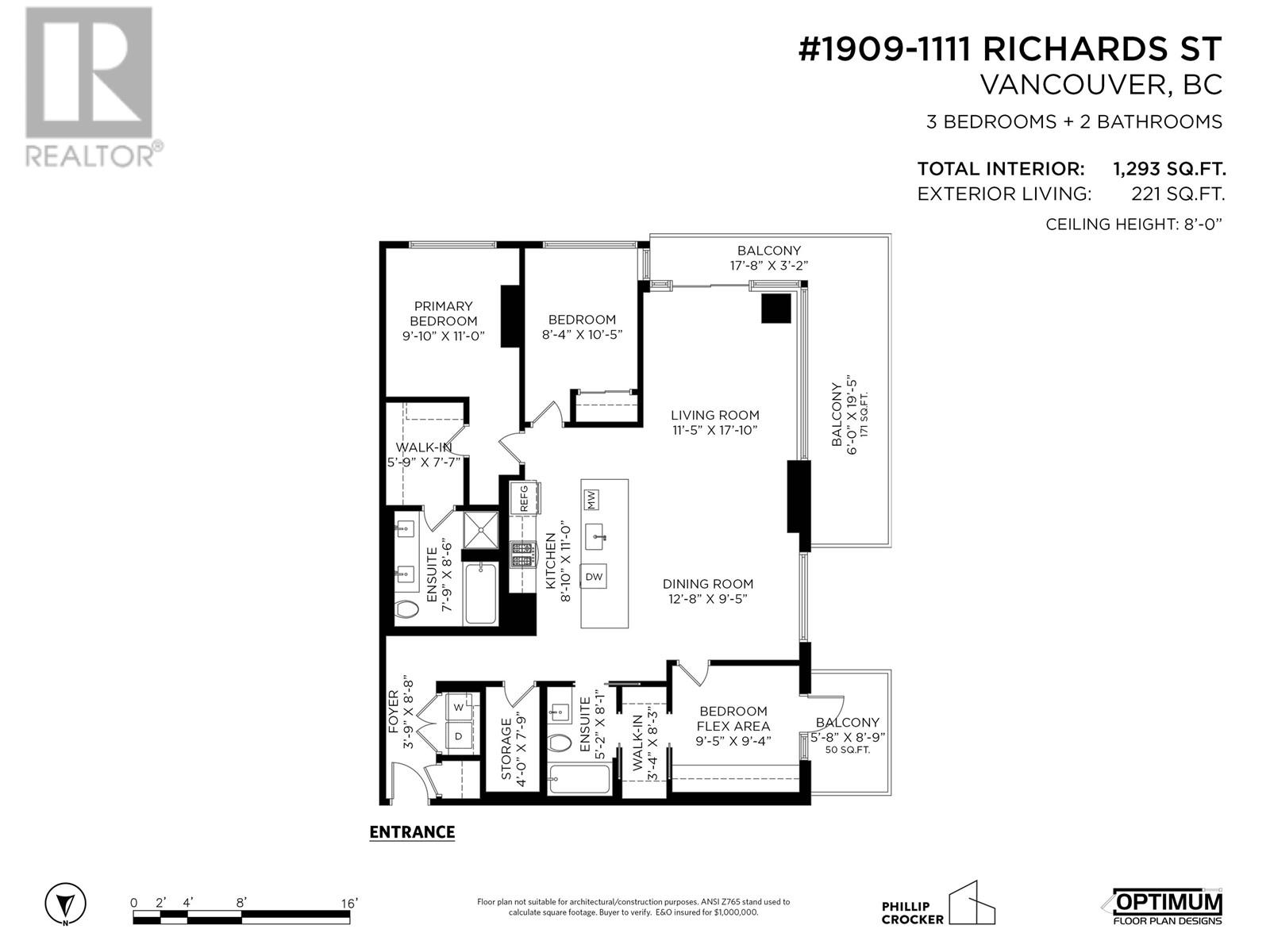 1909 1111 Richards Street, Vancouver, British Columbia V6B 0S3 - Photo 28 - R2912000