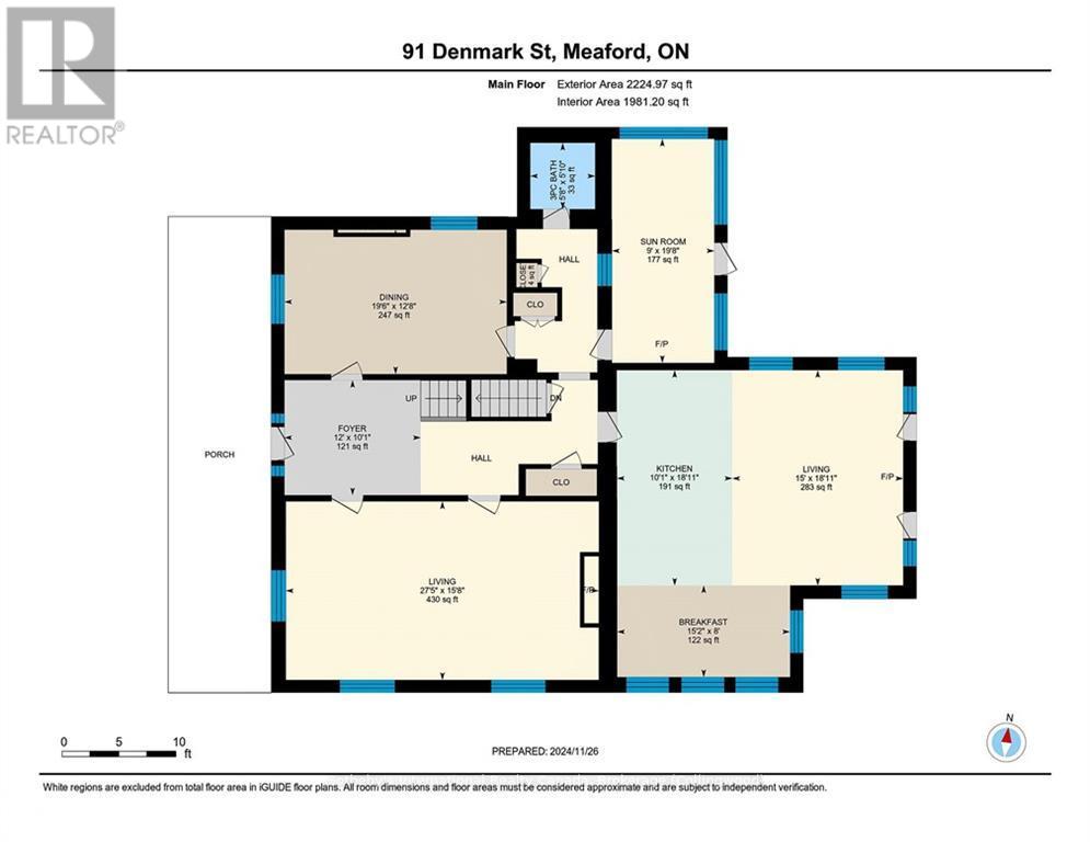 91 Denmark Street, Meaford, Ontario  N4L 1B9 - Photo 36 - X11823243