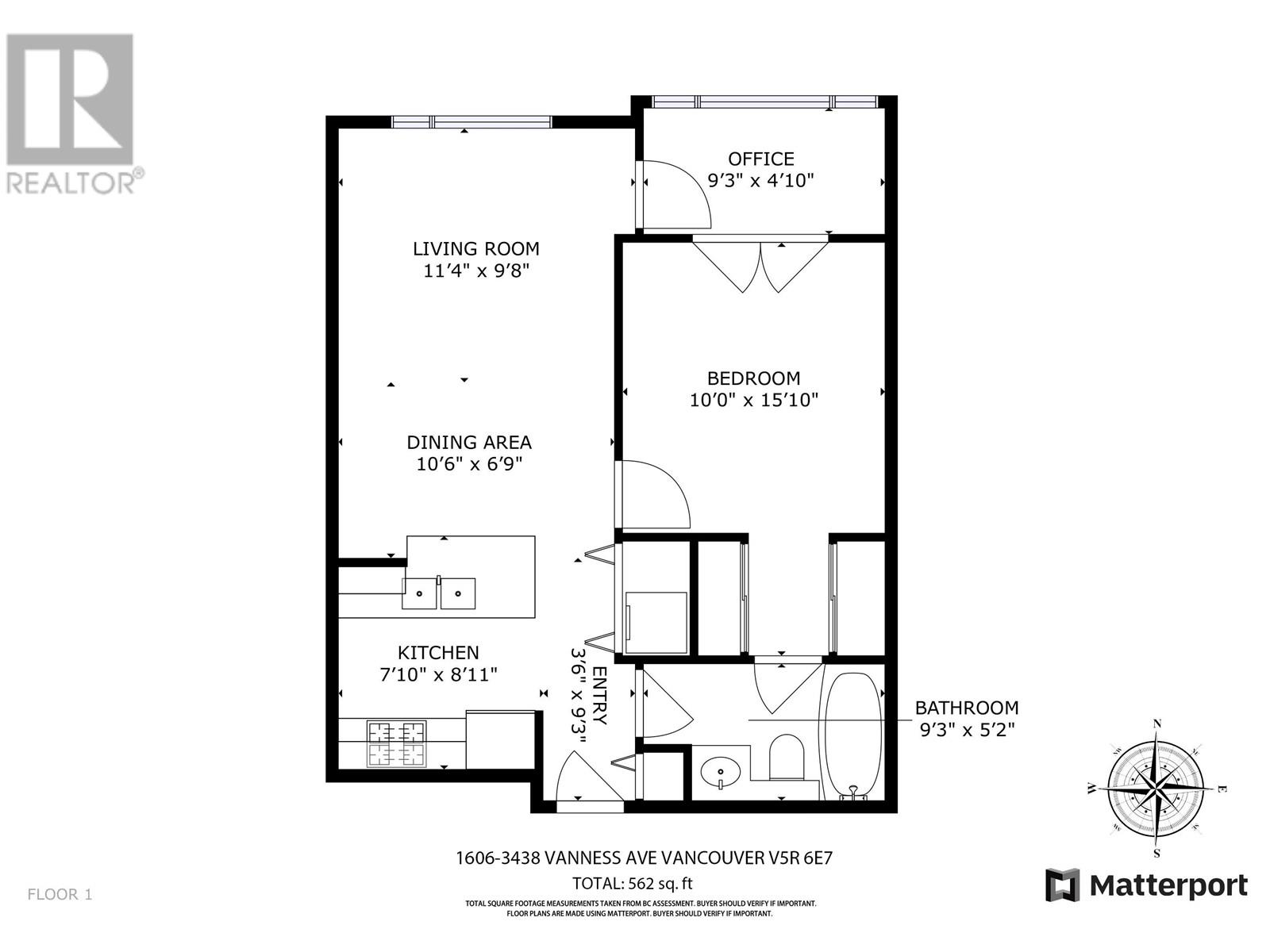 1606 3438 Vanness Avenue, Vancouver, British Columbia V5R 6E7 - Photo 37 - R2949013