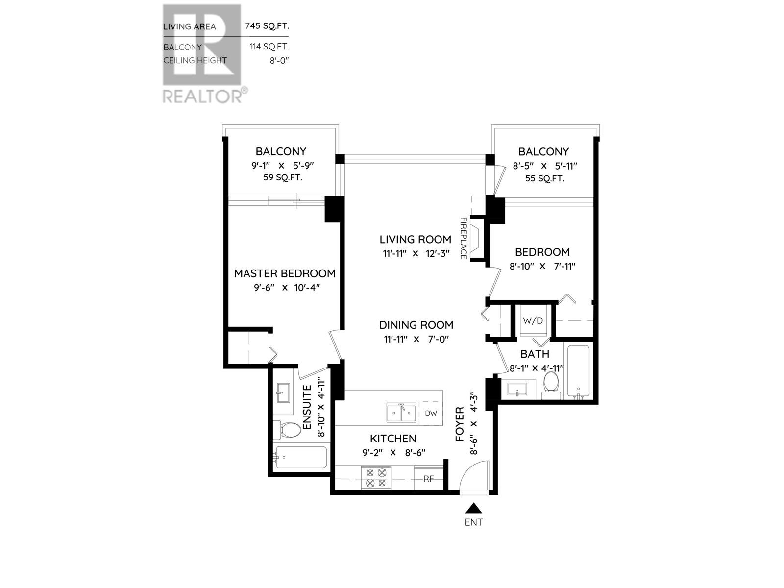 1102 2289 Yukon Crescent, Burnaby, British Columbia  V5C 0B2 - Photo 23 - R2911083