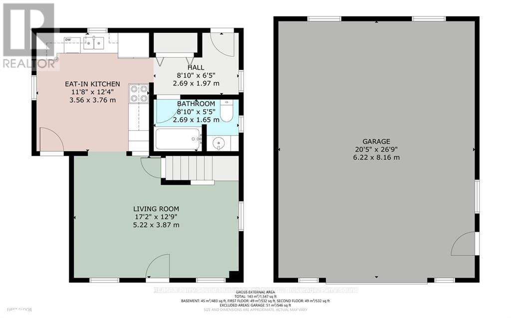 8 Meadow Street, Parry Sound, Ontario  P2A 2L9 - Photo 38 - X11823191