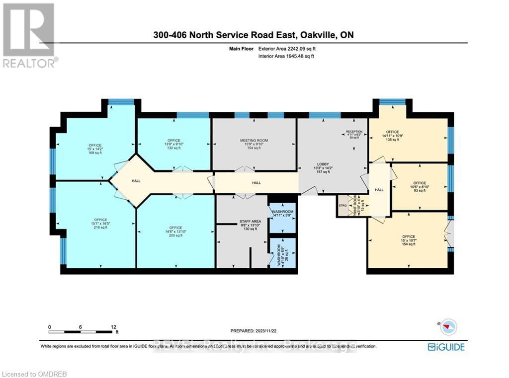 300 - 406 North Service #1-4 Road E, Oakville, Ontario  L6H 5R2 - Photo 38 - W10403348