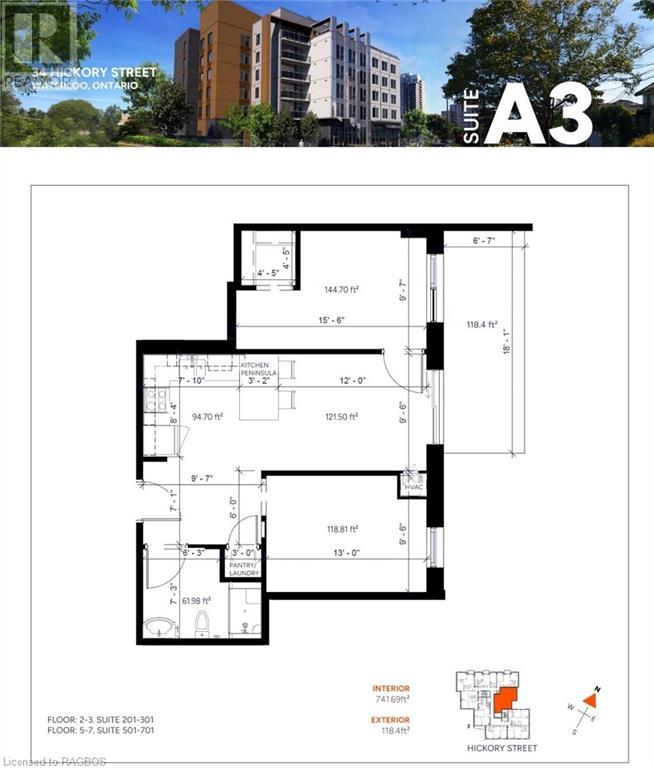 34 Hickory Street Unit# 701, Waterloo, Ontario  N2L 3J1 - Photo 11 - 40681314