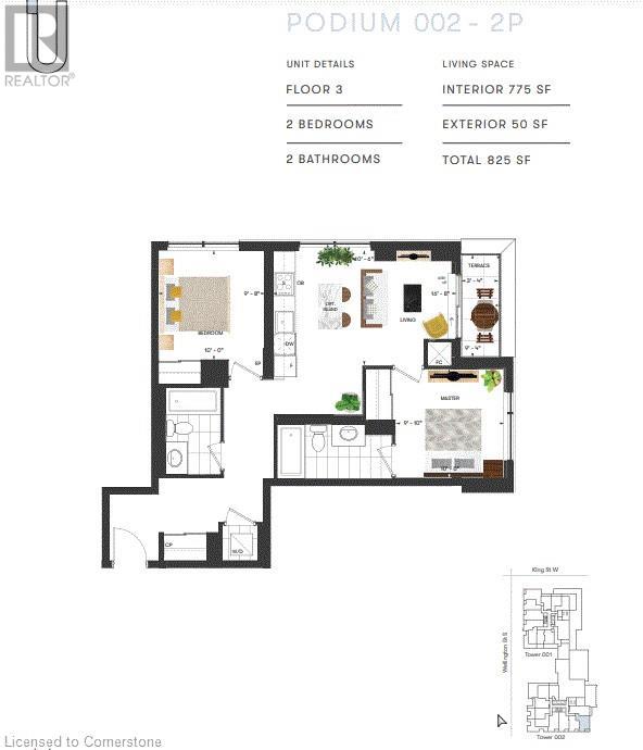 15 Wellington Street S Unit# 302, Kitchener, Ontario  N2G 0E4 - Photo 4 - 40684715