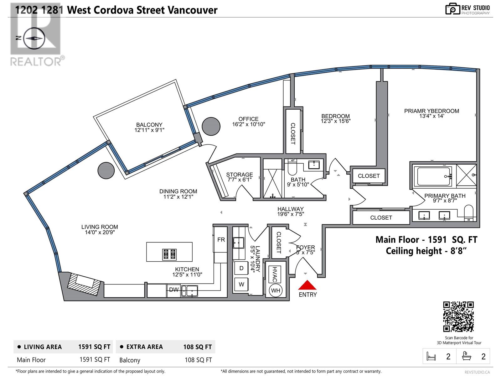 1202 1281 W Cordova Street, Vancouver, British Columbia  V6C 3R5 - Photo 35 - R2946913