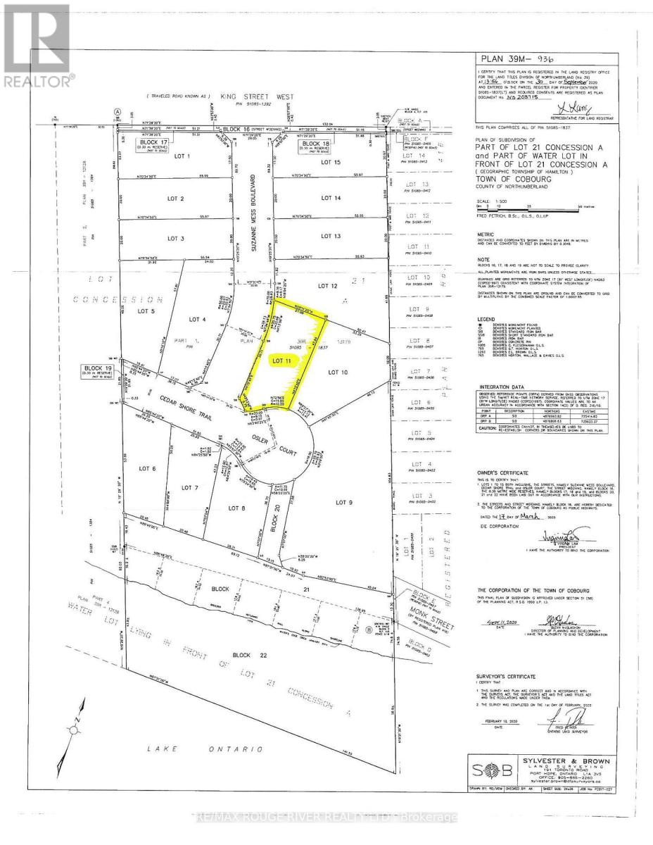 Lot 11 Osler Court, Cobourg, Ontario  K9A 3L3 - Photo 17 - X11891650