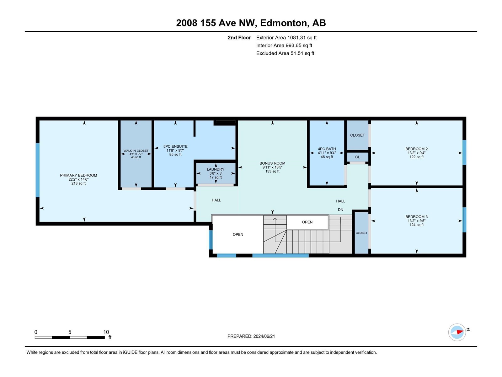 2010 155 Av Nw, Edmonton, Alberta  T5Y 2R7 - Photo 12 - E4412094