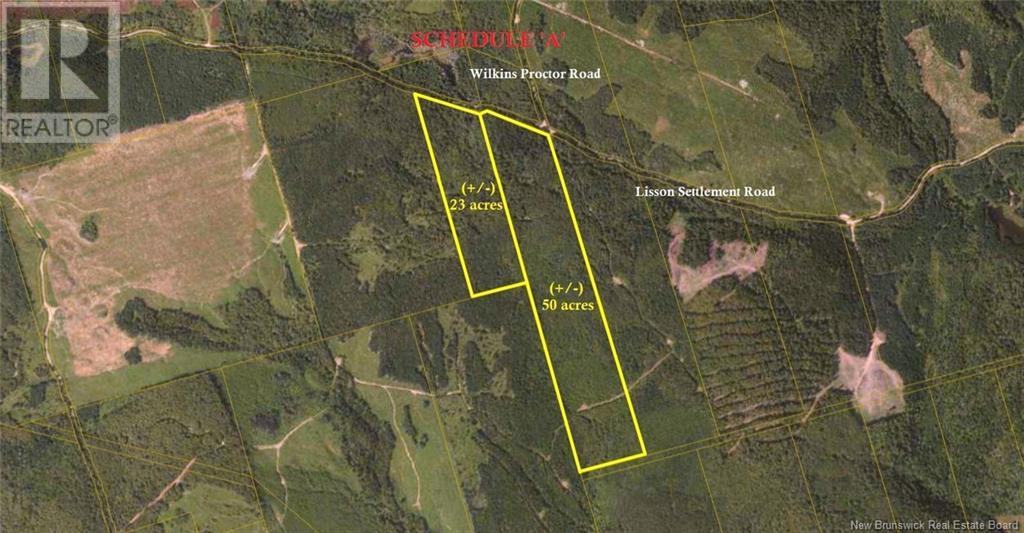 Lot 1 Lisson Settlement Road, Lisson Settlement, New Brunswick  E4E 4A5 - Photo 1 - NB110483