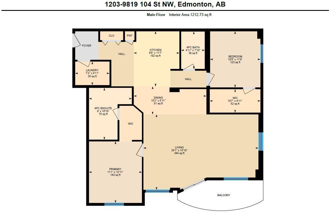 #1203 9819 104 St Nw, Edmonton, Alberta  T5K 0Y8 - Photo 32 - E4416314