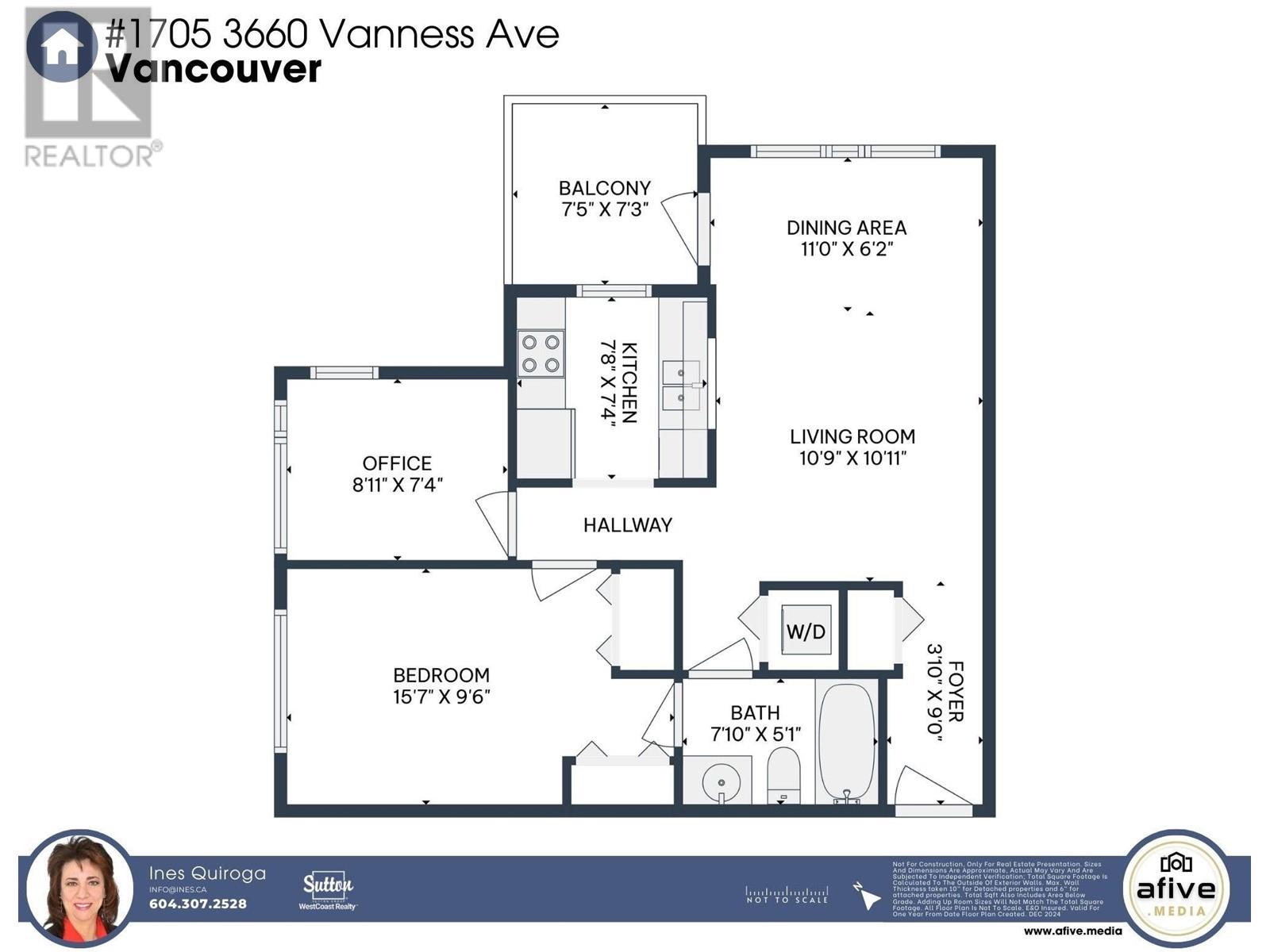 1705 3660 Vanness Avenue, Vancouver, British Columbia  V5R 6H8 - Photo 19 - R2950706