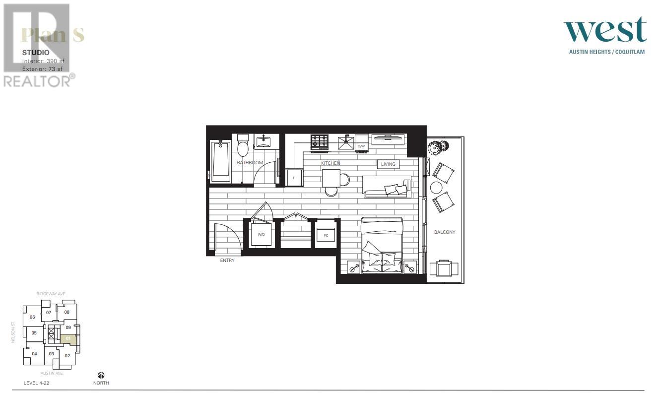 1601 505 Nelson Street, Coquitlam, British Columbia  V3J 0R5 - Photo 31 - R2950623