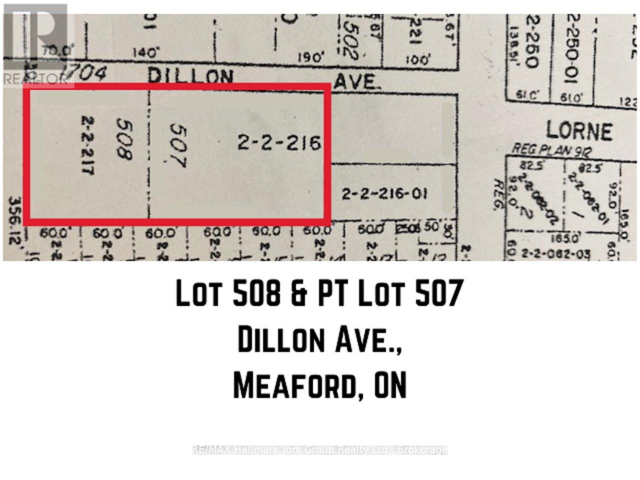 LOT 508 DILLON AVENUE, Meaford, Ontario
