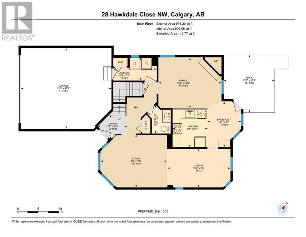 28 Hawkdale Close Nw, Calgary, Alberta  T3G 2Z9 - Photo 32 - A2176996