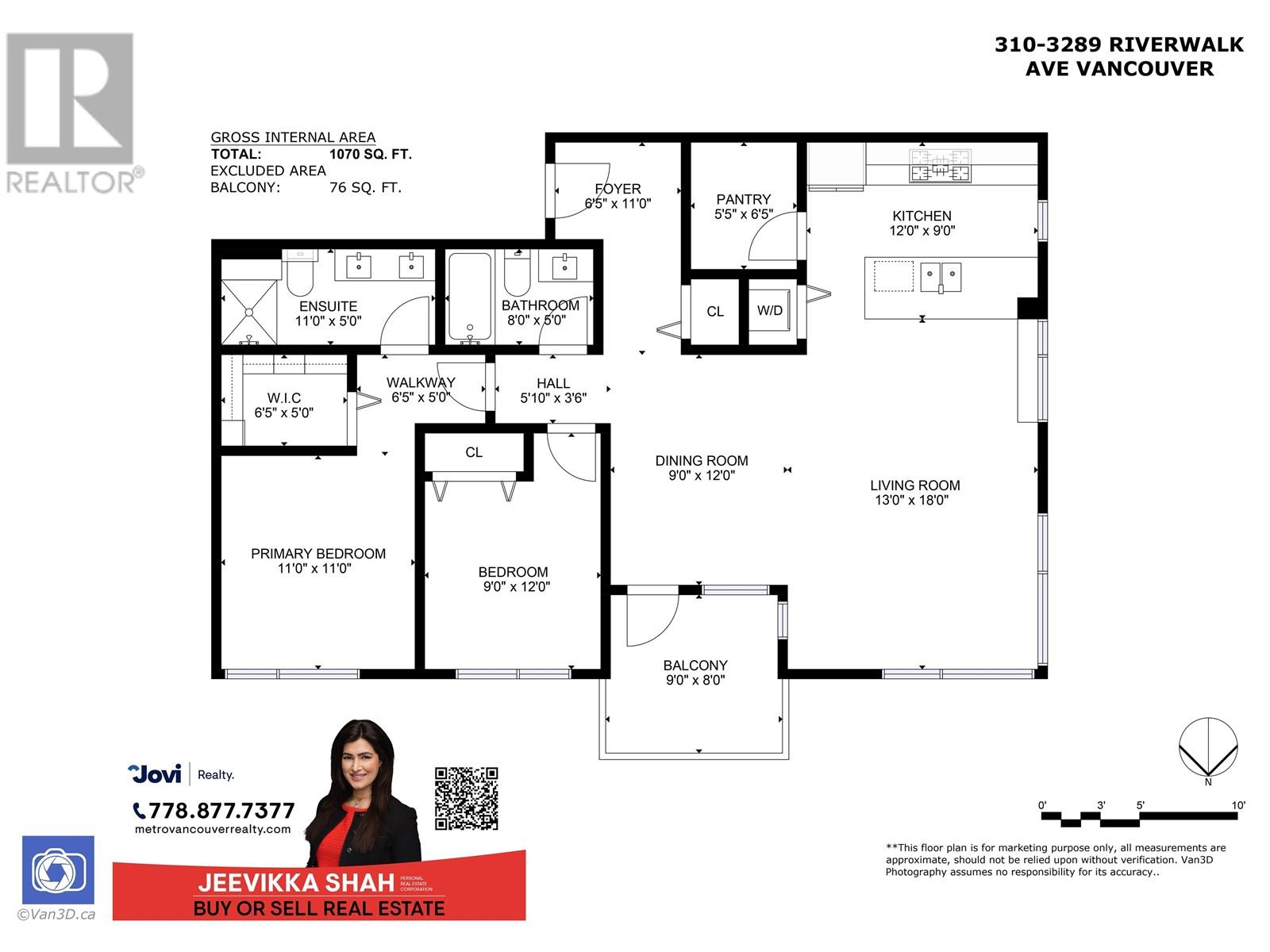 310 3289 Riverwalk Avenue, Vancouver, British Columbia  V5S 0G2 - Photo 35 - R2947888