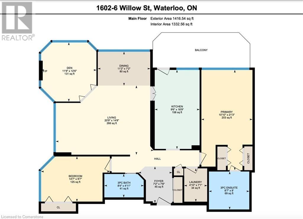 6 Willow Street Unit# 1602, Waterloo, Ontario  N2J 4S3 - Photo 47 - 40681408