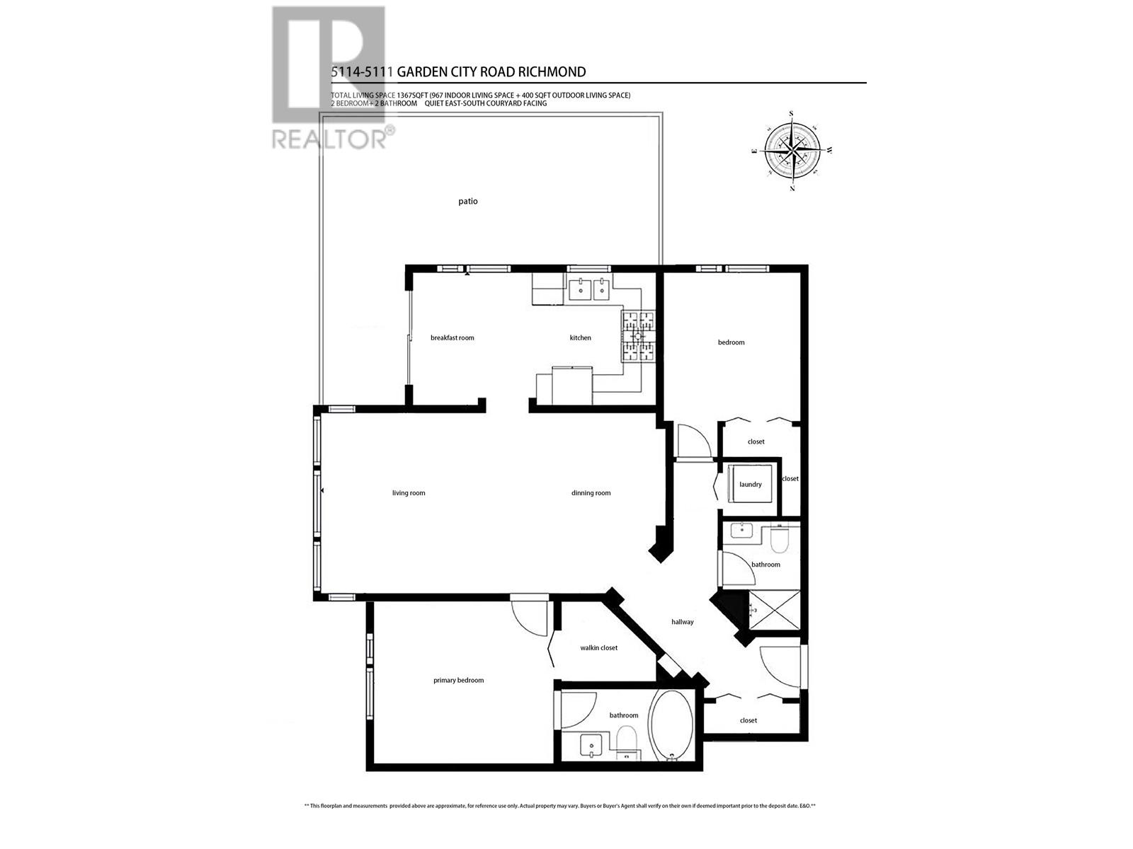 Listing Picture 30 of 30 : 5114 5111 GARDEN CITY ROAD, Richmond / 烈治文 - 魯藝地產 Yvonne Lu Group - MLS Medallion Club Member