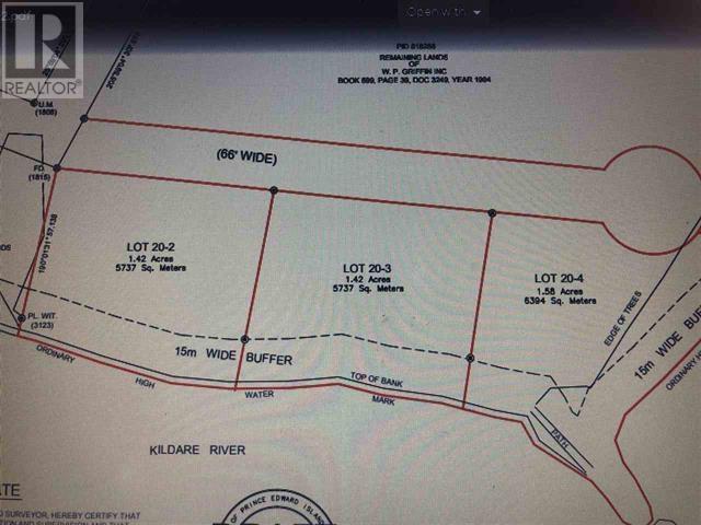 Lot 20-3 Mcintyre Lane, Kildare, Prince Edward Island  C0B 1B0 - Photo 1 - 202404009