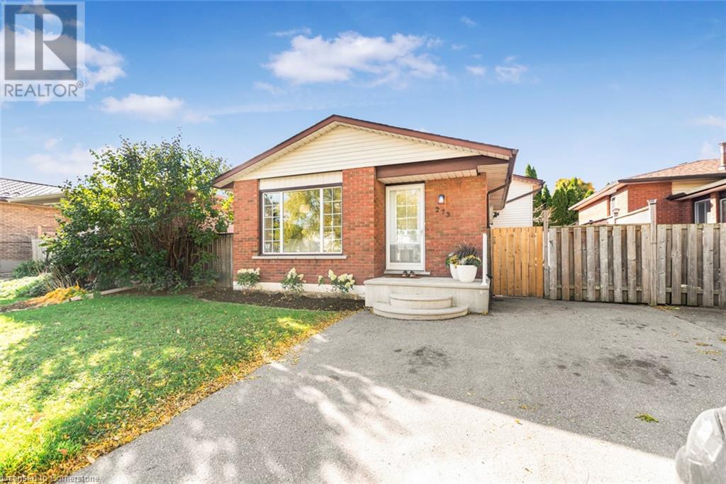 273 BONAVENTURE Drive, Hamilton, Ontario