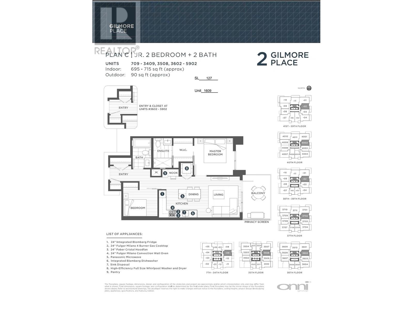 Listing Picture 36 of 36 : 1609 2108 GILMORE AVENUE, Burnaby / 本拿比 - 魯藝地產 Yvonne Lu Group - MLS Medallion Club Member