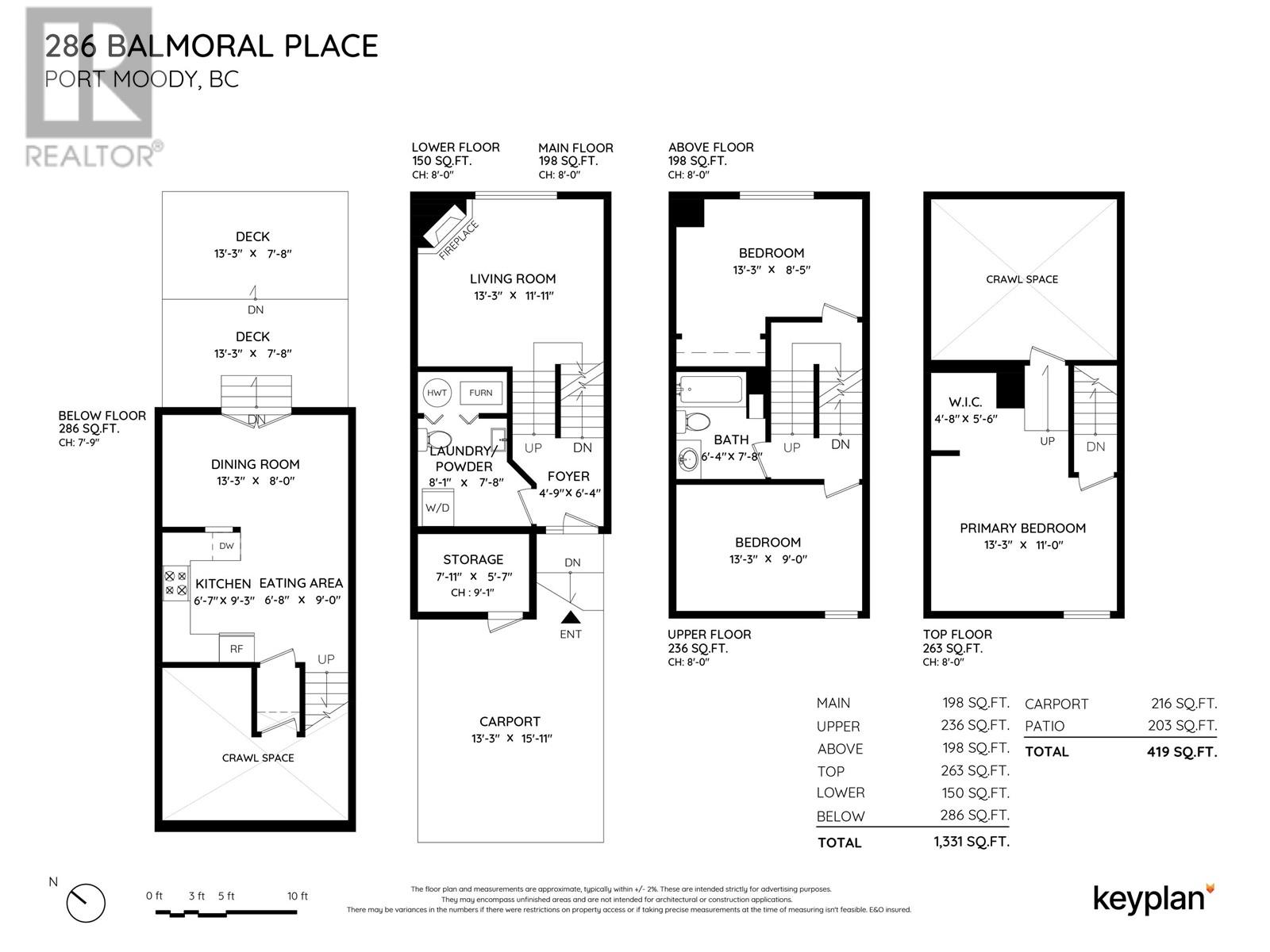 286 Balmoral Place, Port Moody, British Columbia  V3H 4B9 - Photo 31 - R2951838