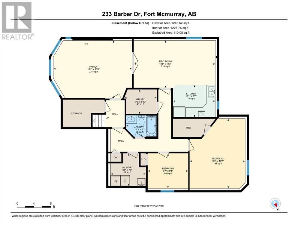 233 Barber Drive, Fort Mcmurray, Alberta  T9K 1Z3 - Photo 23 - A2185061