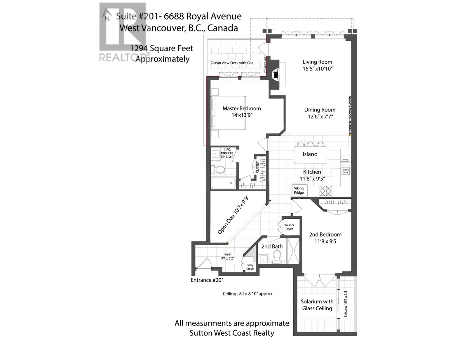201 6688 Royal Avenue, West Vancouver, British Columbia  V7W 2B9 - Photo 8 - R2952362