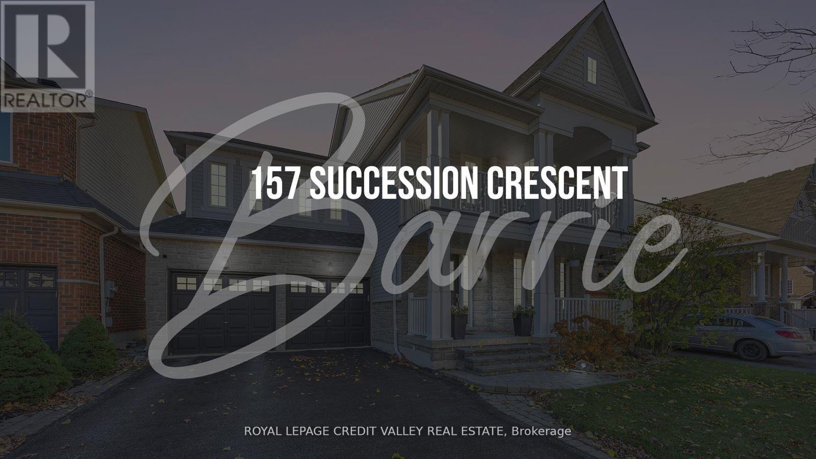 157 SUCCESSION CRESCENT, Barrie, Ontario