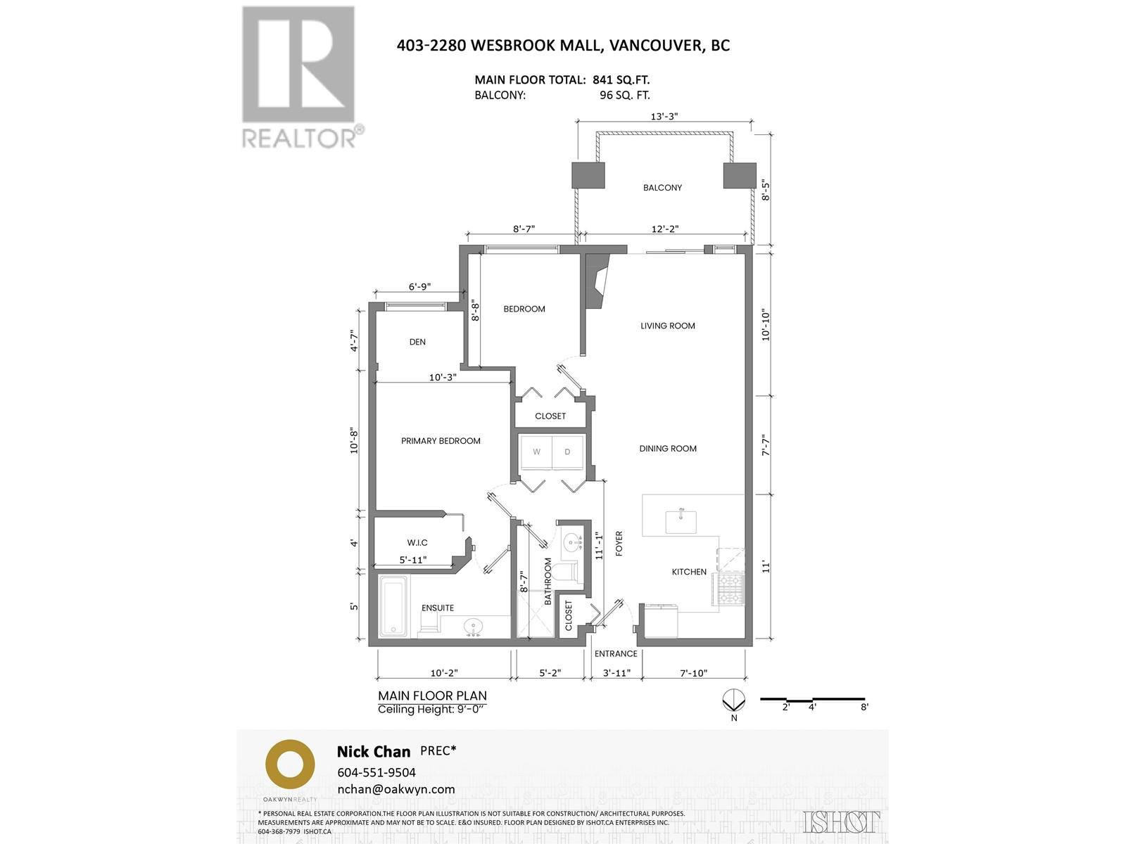 403 2280 Wesbrook Mall, Vancouver, British Columbia  V6T 2K3 - Photo 23 - R2952604