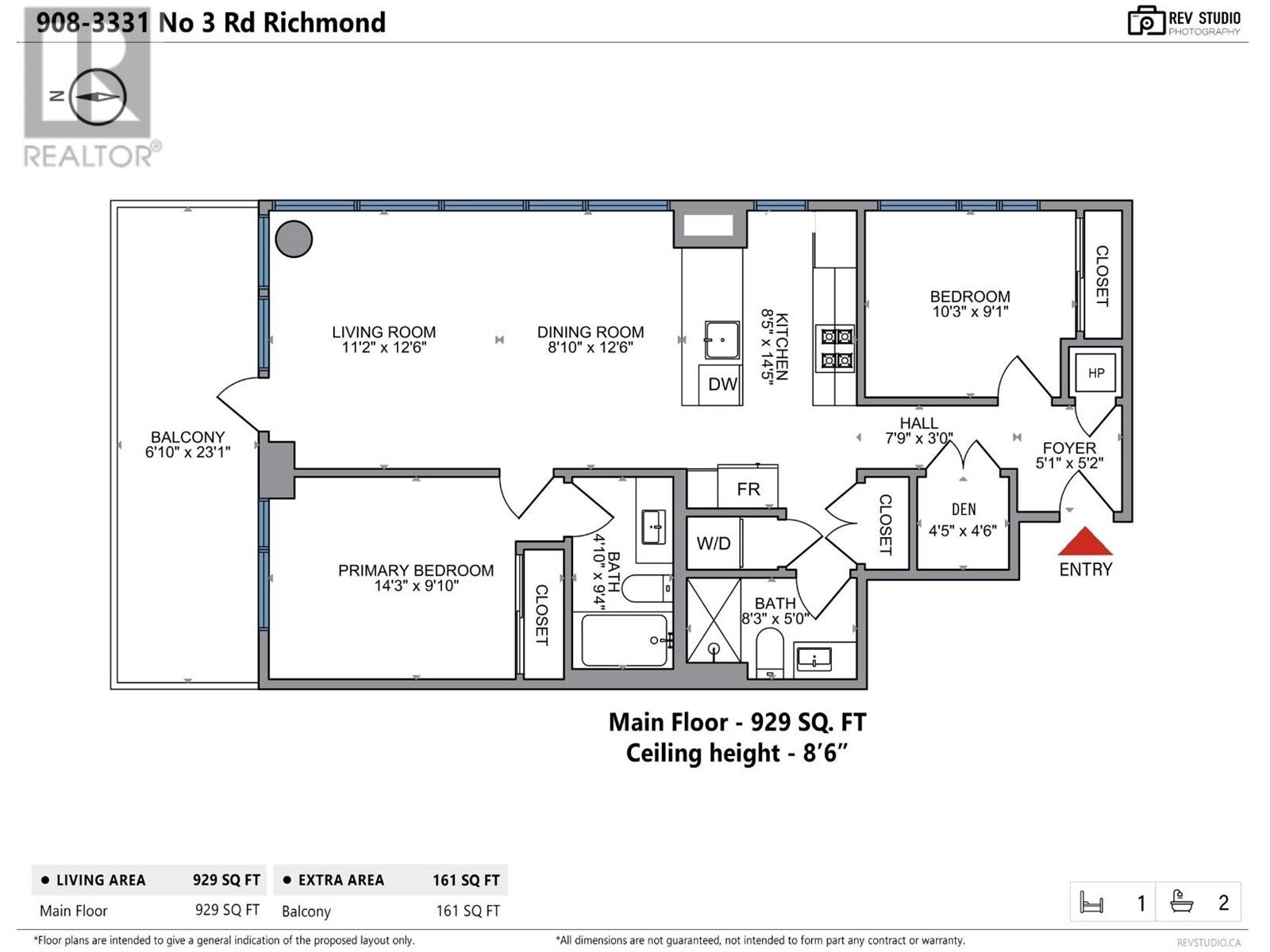 Listing Picture 2 of 40 : 908 3331 NO. 3 ROAD, Richmond / 烈治文 - 魯藝地產 Yvonne Lu Group - MLS Medallion Club Member