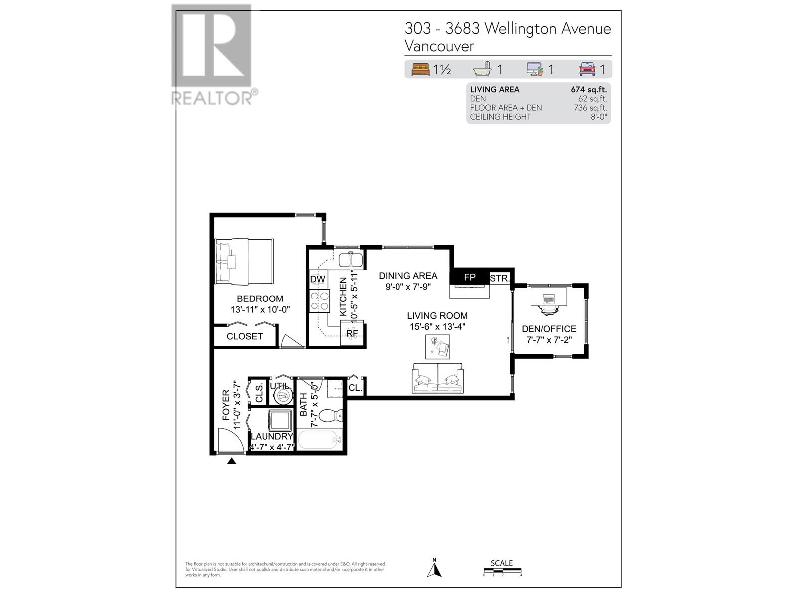 Listing Picture 18 of 18 : 303 3683 WELLINGTON AVENUE, Vancouver / 溫哥華 - 魯藝地產 Yvonne Lu Group - MLS Medallion Club Member