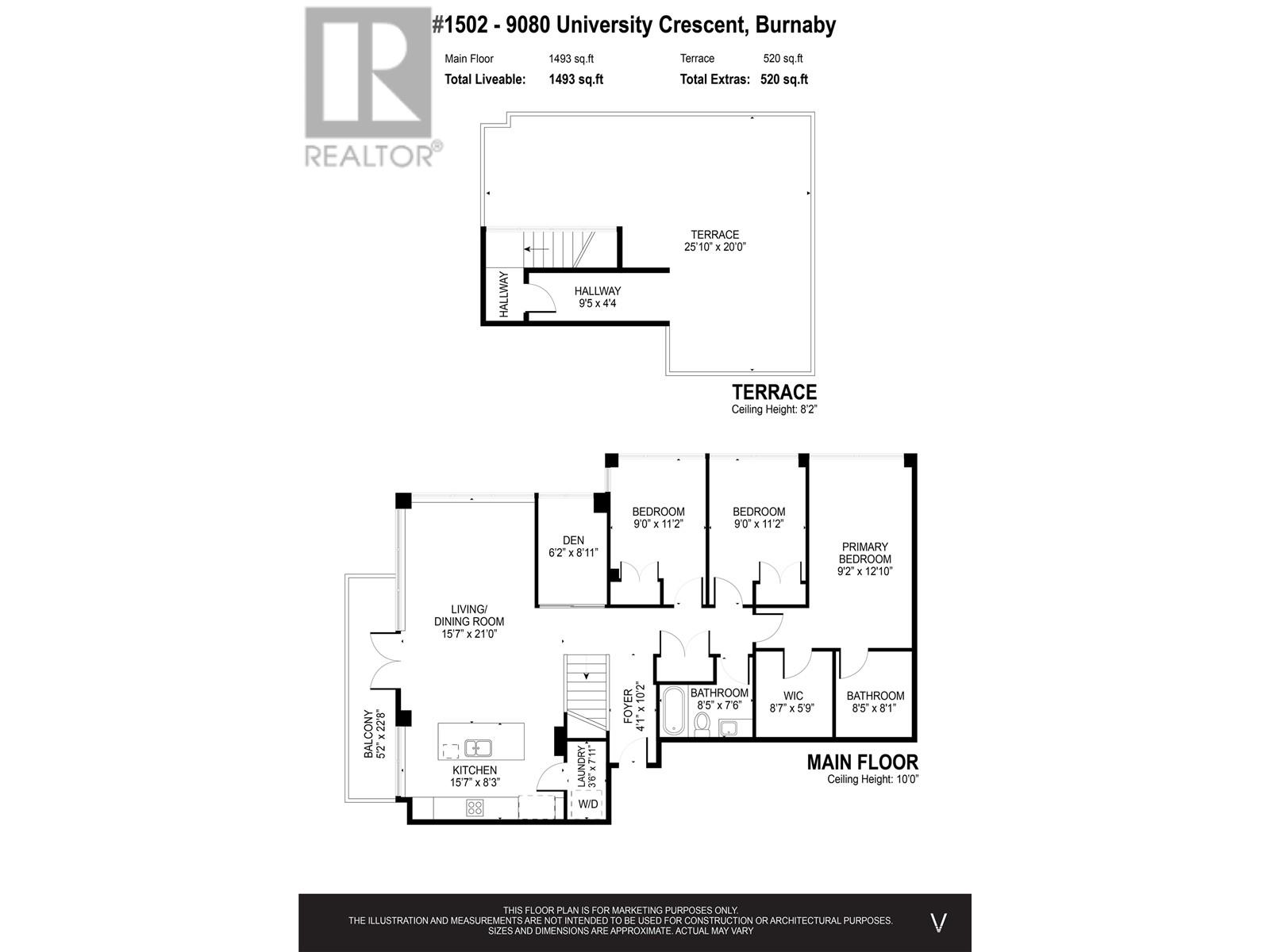 Listing Picture 35 of 35 : 1502 9080 UNIVERSITY CRESCENT, Burnaby / 本拿比 - 魯藝地產 Yvonne Lu Group - MLS Medallion Club Member