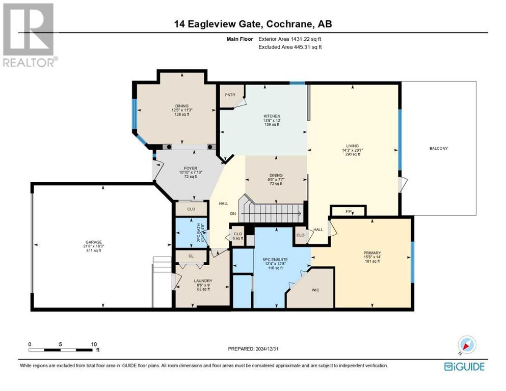 14 Eagleview Gate, Cochrane, Alberta  T4C 1P7 - Photo 37 - A2184865