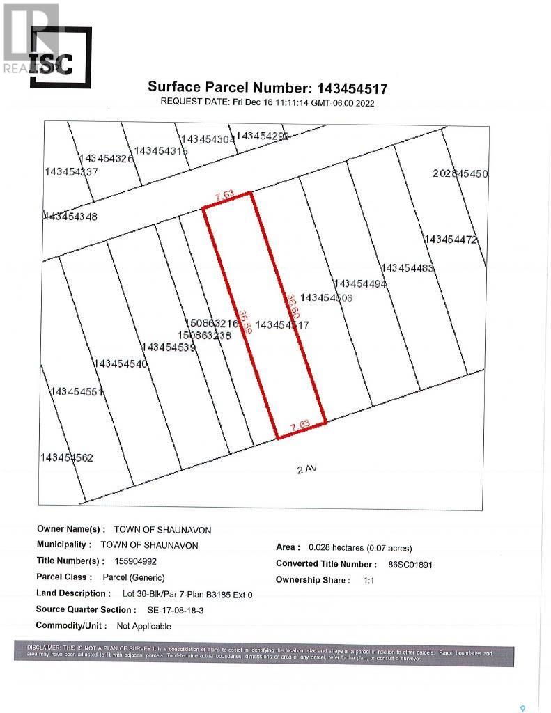 289 2nd AVENUE E, shaunavon, Saskatchewan