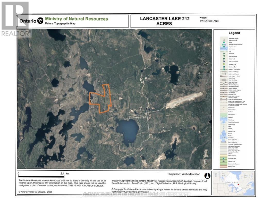 PL7280 LANCASTER LK VACANT LAND, Kirkland Lake, Ontario