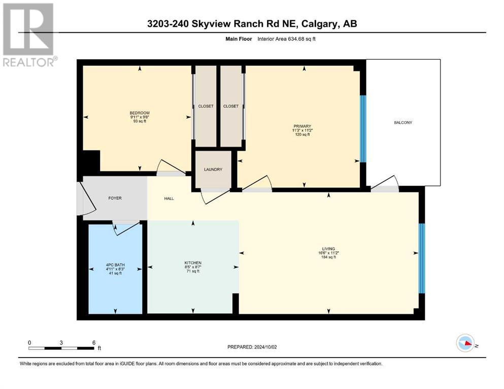 3203, 240 Skyview Ranch Road Ne, Calgary, Alberta  T3N 0P4 - Photo 17 - A2184189