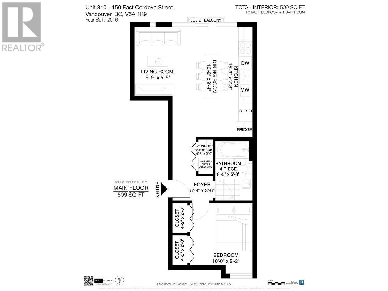 810 150 E Cordova Street, Vancouver, British Columbia  V6A 0E7 - Photo 27 - R2952739